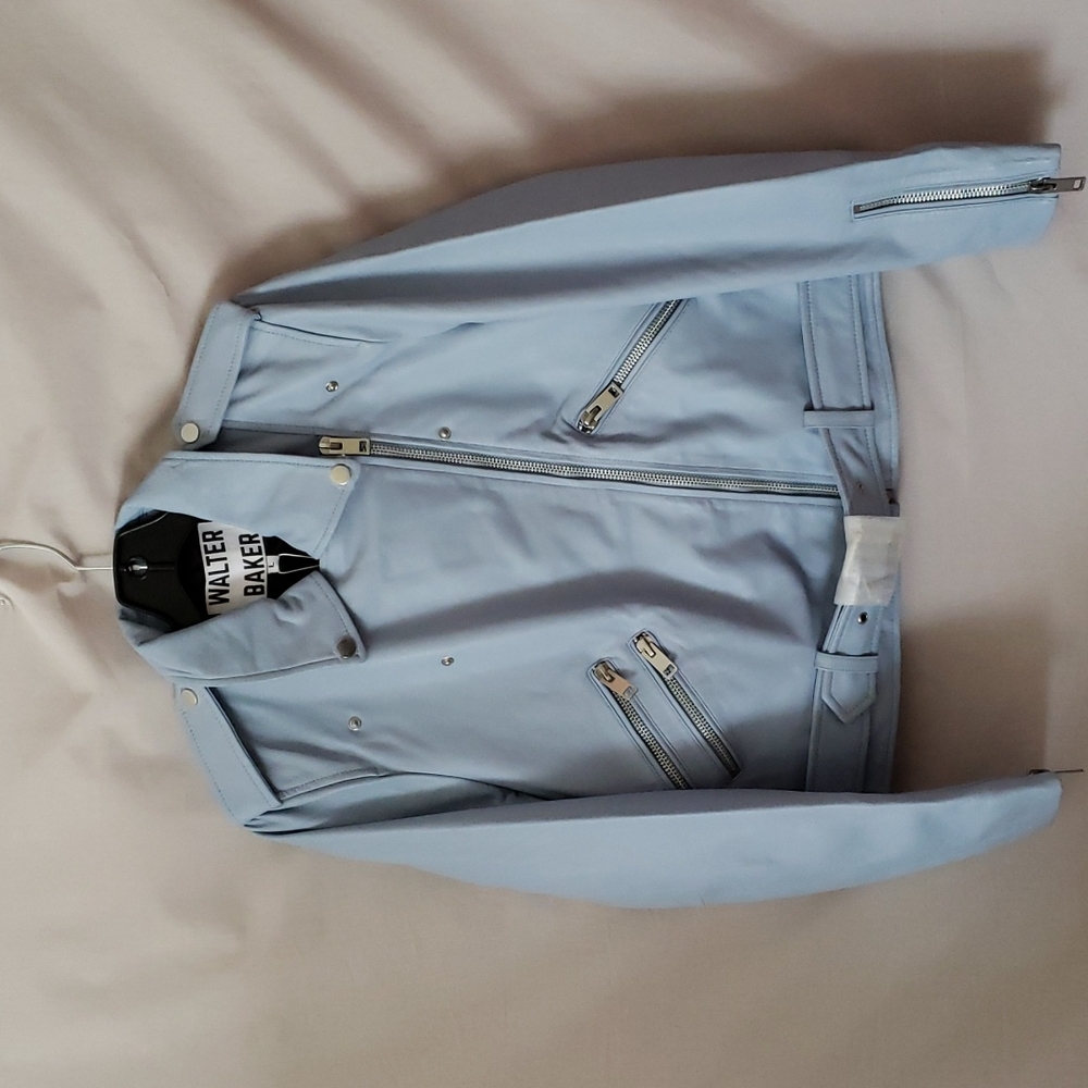 NEW Walter Baker Allison Leather Moto Jacket